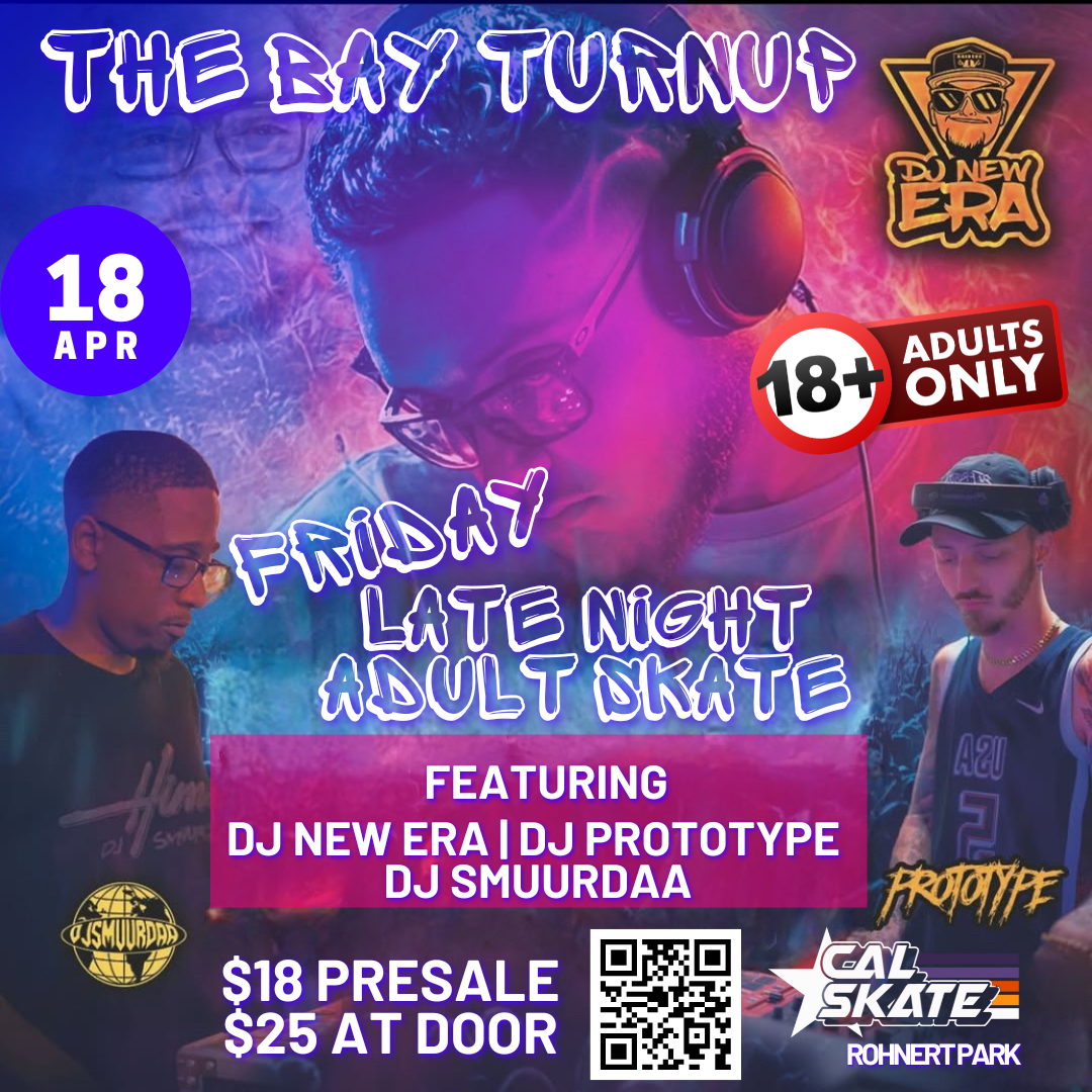Adults 18+ April Late Skate