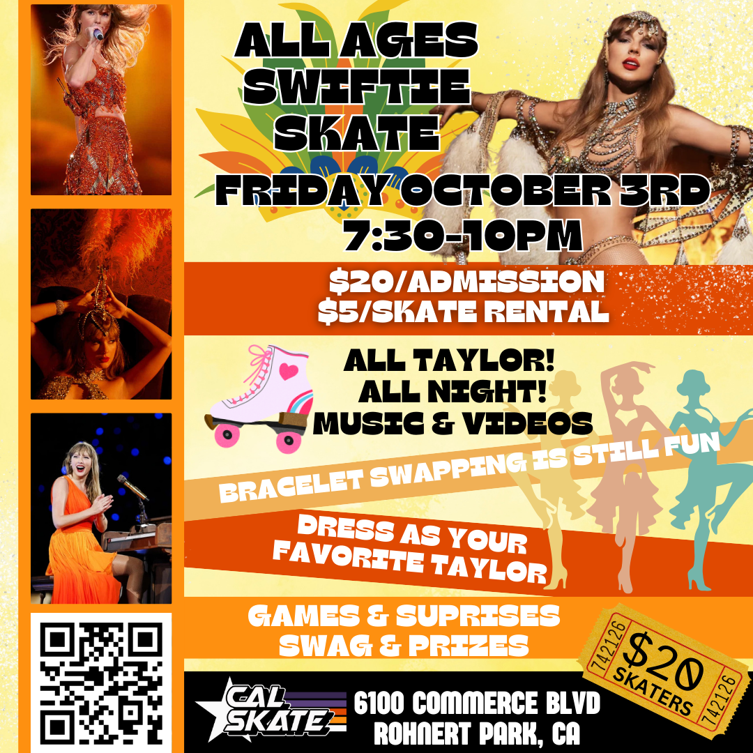 Swiftie Skate Party – Pre-Sale!
