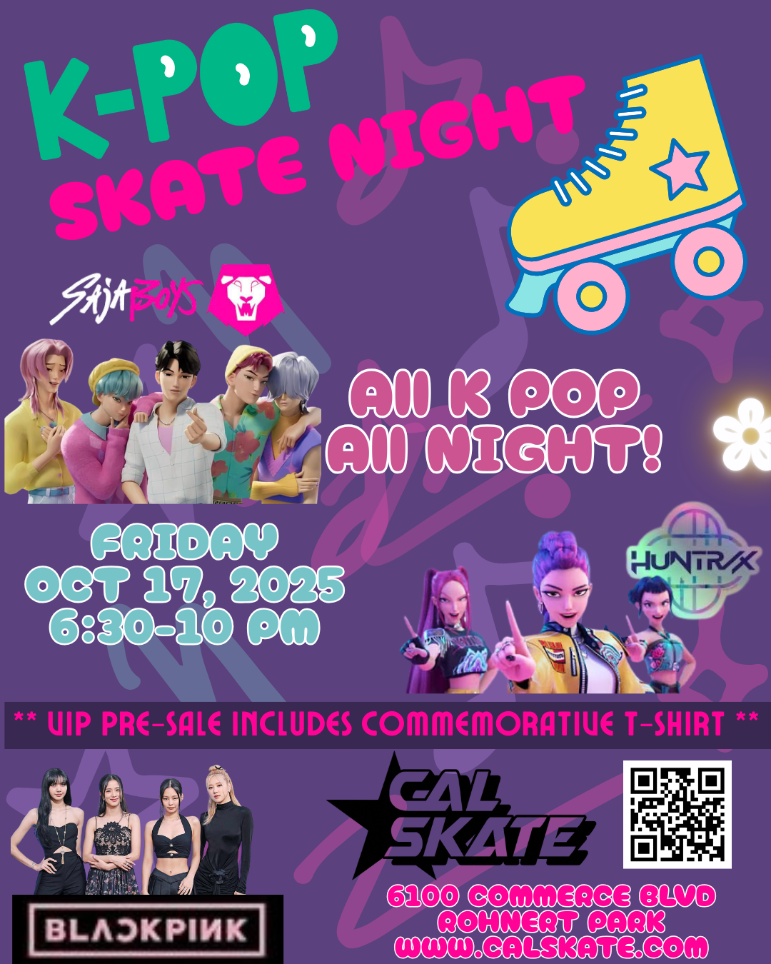 K-Pop Skate Night – VIP Pre-Sale